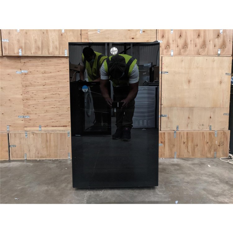 Refurbished Hoover HWC150UKW/N 49cm Wide 42 Bottle Wine Cooler - Black