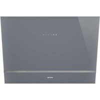 Refurbished Smeg KV28S 80cm Angled Chimney Cooker Hood Silver