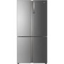 Refurbished Haier HTF-610DM7 610 Litre American Frost Free Fridge Freezer Stainless Steel