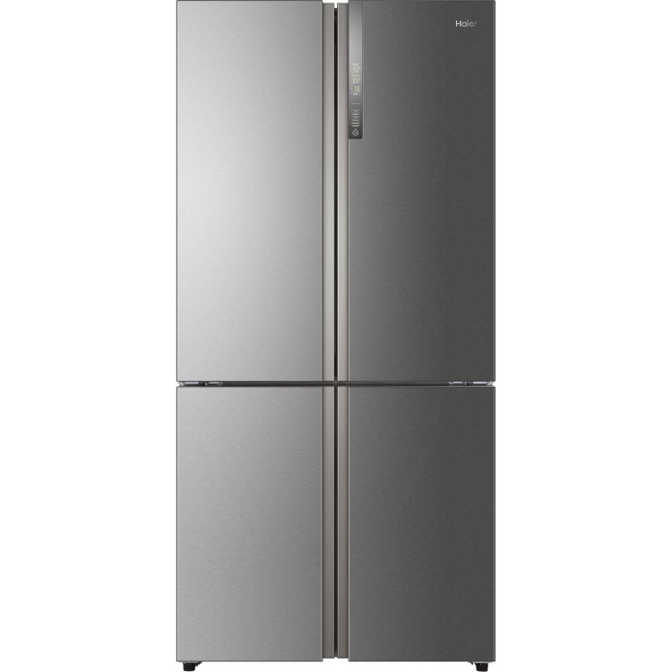 Refurbished Haier HTF-610DM Freestanding 610 Litre 50/50 Frost Free American Fridge Freezer