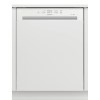 Indesit Fast&amp;Clean 14 Place Settings Semi Integrated Dishwasher - White