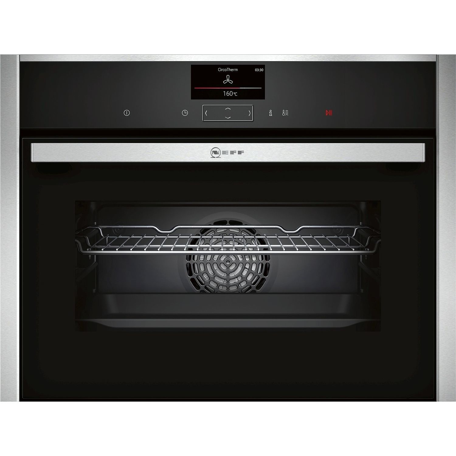 Refurbished Neff C27CS22H0B 60cm Single Built In Electric Oven Black