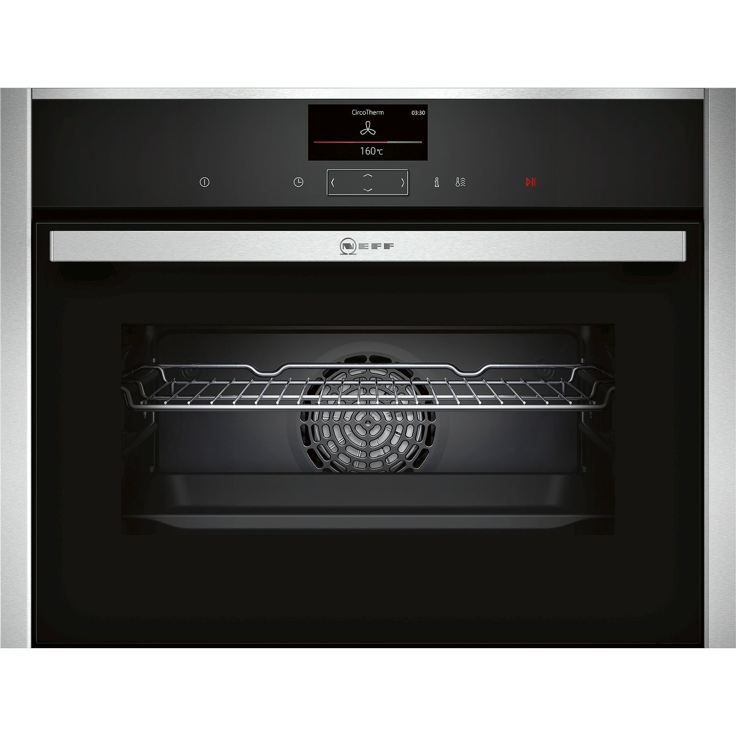 Refurbished Neff C27CS22H0B 60cm Single Built In Electric Oven Black