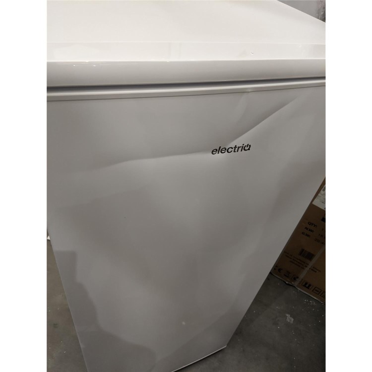 Refurbished electriQ EQLARDER123 Freestanding 204 Litre Larder Fridge White