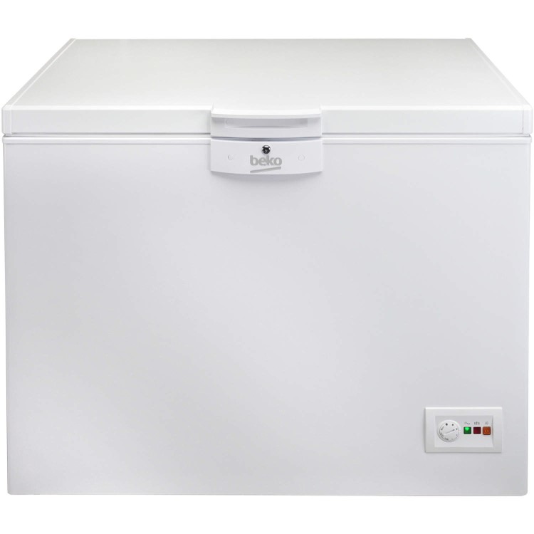 Refurbished Beko CF1100APW 298 Litre Chest Freezer 75cm Deep 110cm Wide - White