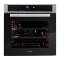 electriQ Plug In Electric Touch Screen Single Oven - Stainless Steel