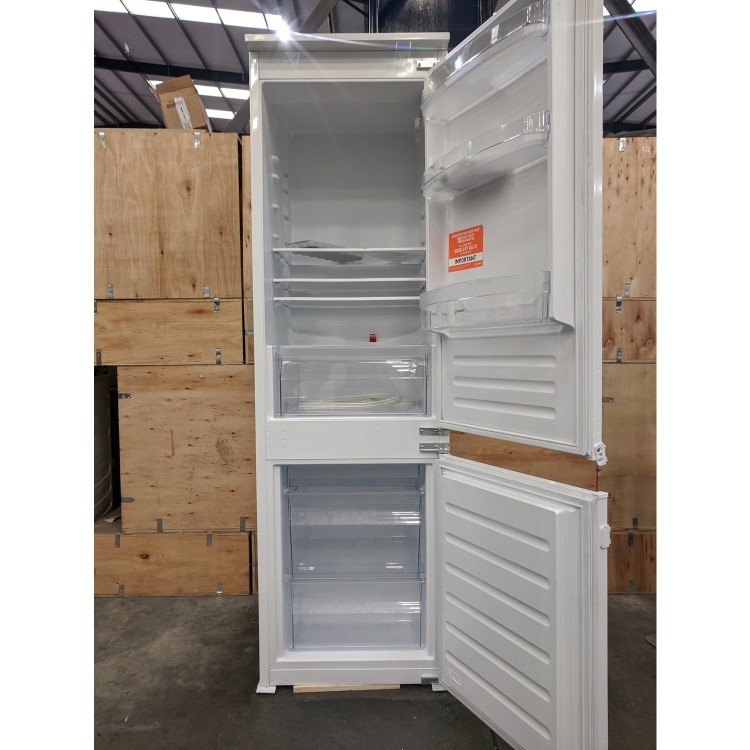 Refurbished Indesit IB7030A1DUK1 Integrated 273 Litre 70/30 Fridge Freezer White