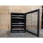Refurbished electriQ EQWINECH60 Freestanding 51 Bottle Dual Zone Under Counter Wine Cooler