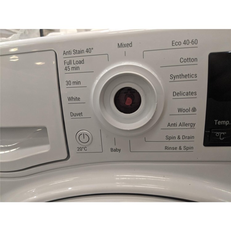 Refurbished Hotpoint NSWM944CWUKN Freestanding 9KG 1400 Spin Washing Machine