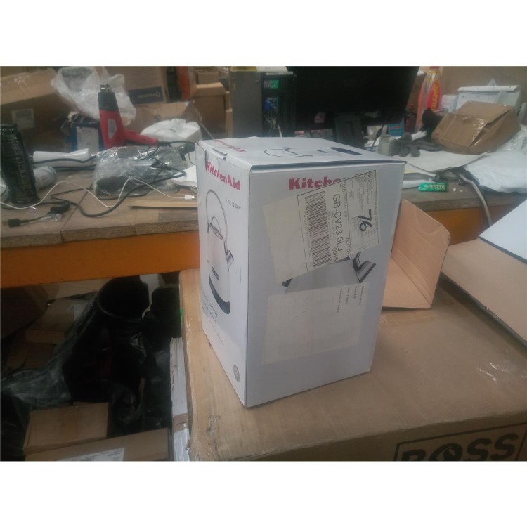 Refurbished KitchenAid 5KEK1222BWH Classic 1.25L Traditional Kettle White