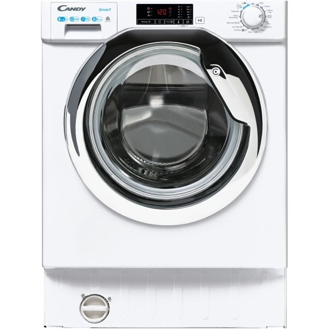Refurbished Candy CBD485D1CE1-80 Integrated 8/5KG 1400 Spin Washer Dryer