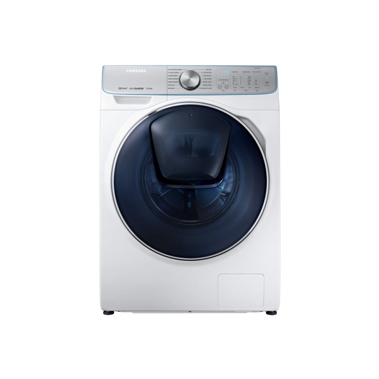 Refurbished Samsung AddWash WW10M86DQOA Freestanding 10KG 1600 Spin Washing Machine White