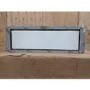 Refurbished Elica Hidden HIDDEN-90 90cm Chimney Cooker Hood Stainless Steel And White Glass