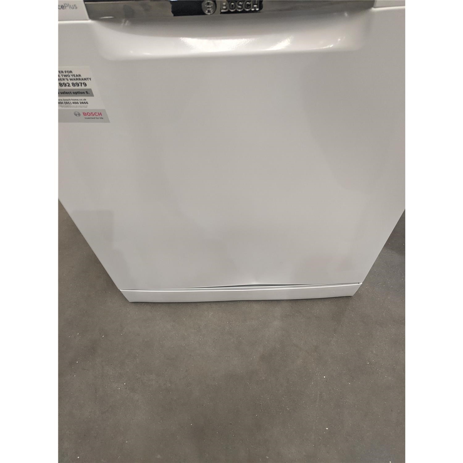 Bosch sms46iw10g freestanding dishwasher hotsell