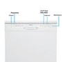 Refurbished electriQ EQ60DW 12 Place Freestanding Dishwasher White