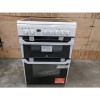 Refurbished Indesit ID60C2X 60cm Double Oven Electric Cooker with Ceramic Hob - Stainless Steel