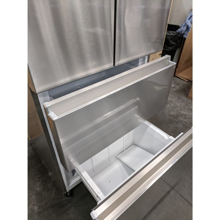 Refurbished Haier HB16WMAA 424 Litre American Fridge Freezer Stainless Steel