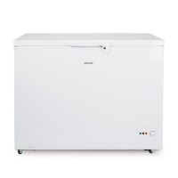 Refurbished electriQ 300 Litre Chest Freezer 67cm Deep  112cm Wide - White