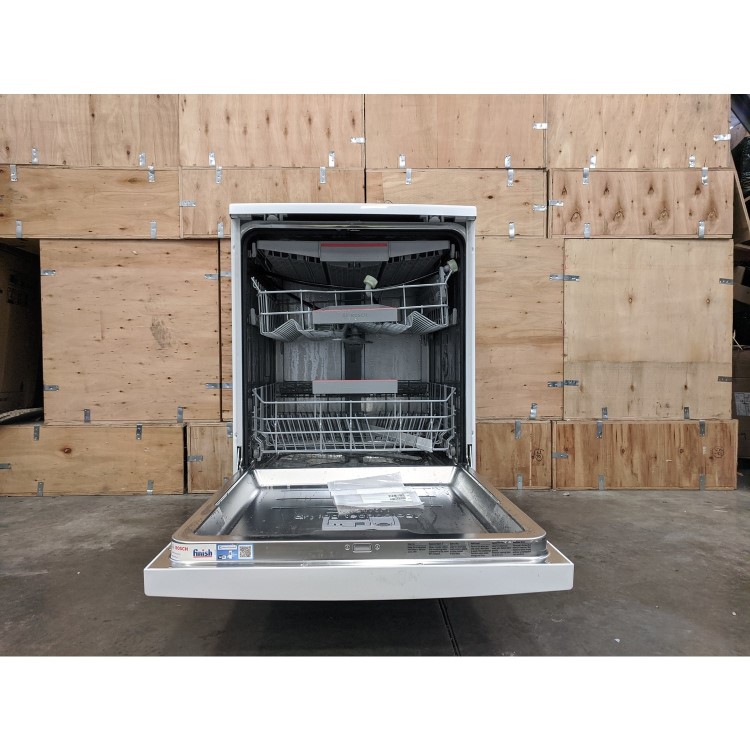 Refurbished Bosch Serie 6 SMS6ZCW00G 14 Place Freestanding Dishwasher White