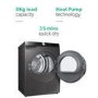 Refurbished Samsung Series 5+ DV80T5220AX Freestanding Heatpump 8KG Tumble Dryer