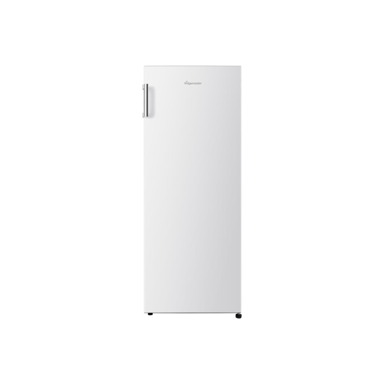 GRADE A3 - Fridgemaster MTL55242 143x55cm 242L Freestanding Upright Larder Fridge - White