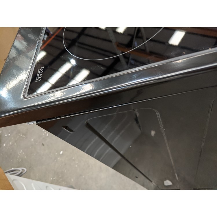 Refurbished Beko KDVC100K 100cm Electric Range Cooker with Ceramic Hob Black