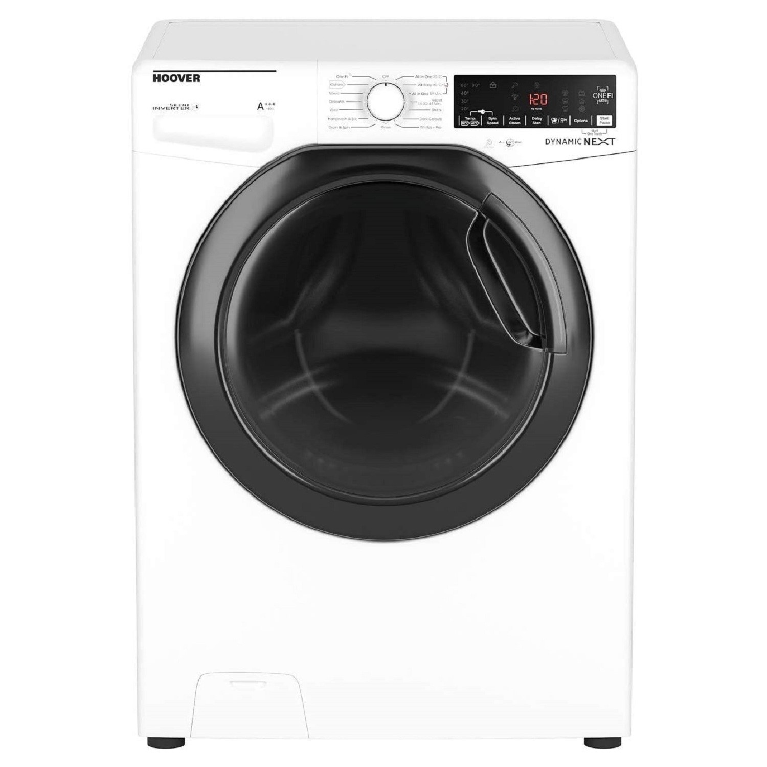 Refurbished Hoover Dynamic Next DWOAD69AHF3/1-80 Smart Freestanding 9KG 1600 Spin Washing Machine Wh