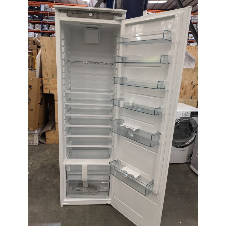 Refurbished Hisense RIL391D4AW1 Integrated 301 Litre In Column Larder Fridge