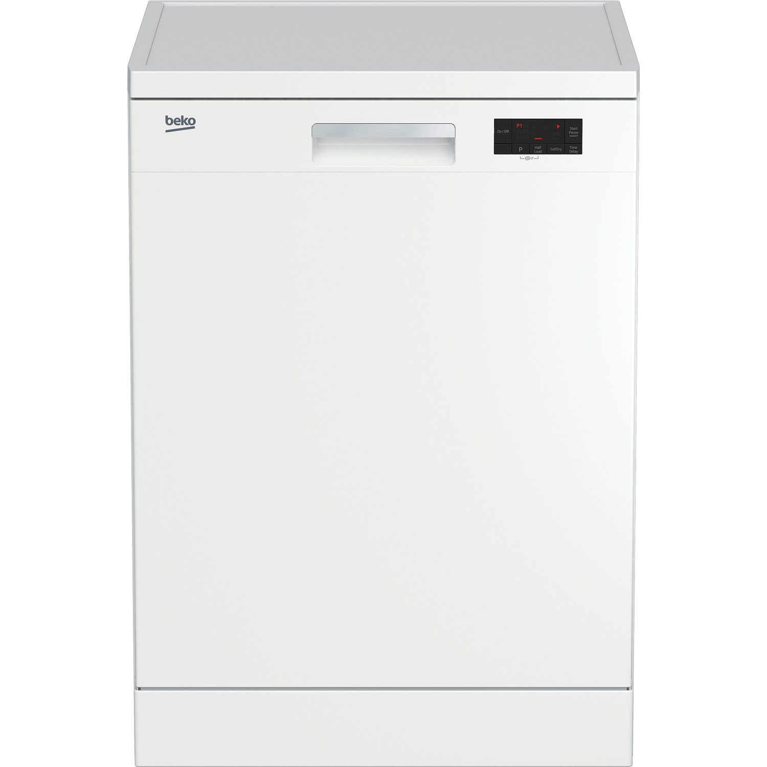 Refurbished Beko DFN16430W 14 Place Freestanding Dishwasher White
