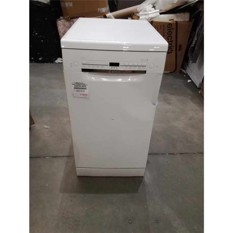 Refurbished Bosch SPS2IKW04G Slimline 9 Place Freestanding Dishwasher