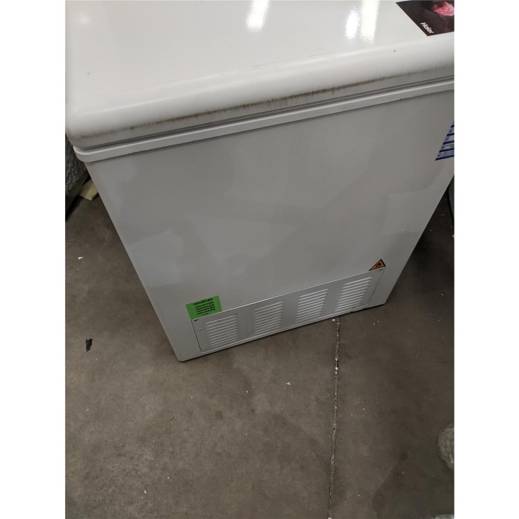 Refurbished Haier HCE429F 141cm Wide 429L Chest Freezer With Fast Freeze - White