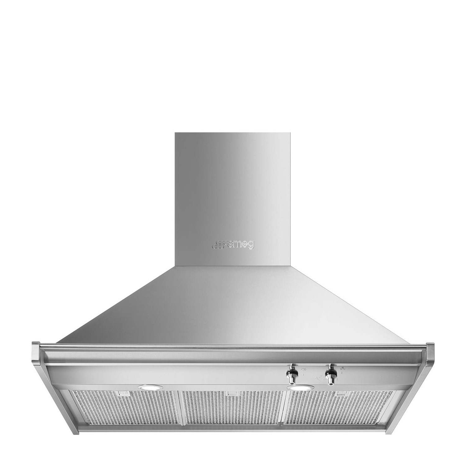 Refurbished Smeg KD90HXE Opera 90cm Stainless Steel Chimney Hood