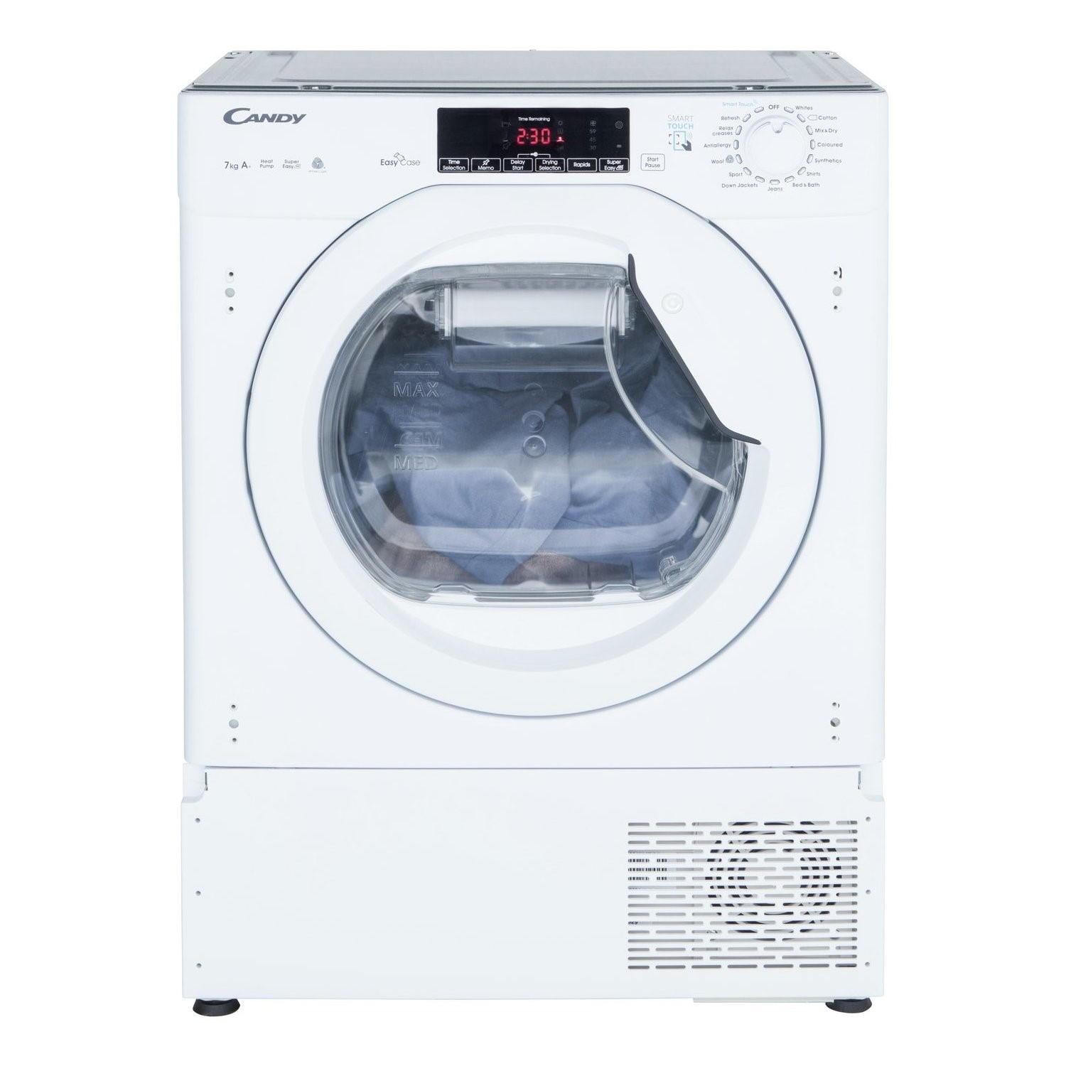 Candy integrated tumble dryer deals