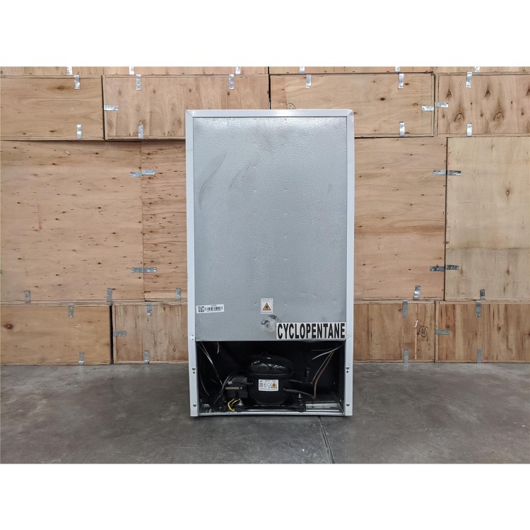 GRADE A3 - electriQ 62 Litre Freestanding Under Counter Fridge with Ice Box  84.5cm Tall 45cm Wide - White