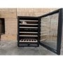 Refurbished electriQ EQWINE60BLFDZ Freestanding 51 Bottle Dual Zone Wine Cooler Black