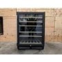 Refurbished electriQ EQWINE60BLFDZ Freestanding 51 Bottle Dual Zone Wine Cooler Black