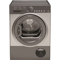 GRADE A3 - HOTPOINT TCFS73BGG Aquarius 7kg Freestanding Condenser Sensor Tumble Dryer Graphite