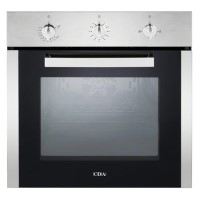 CDA Fan Assisted Gas Single Oven - Stainless Steel