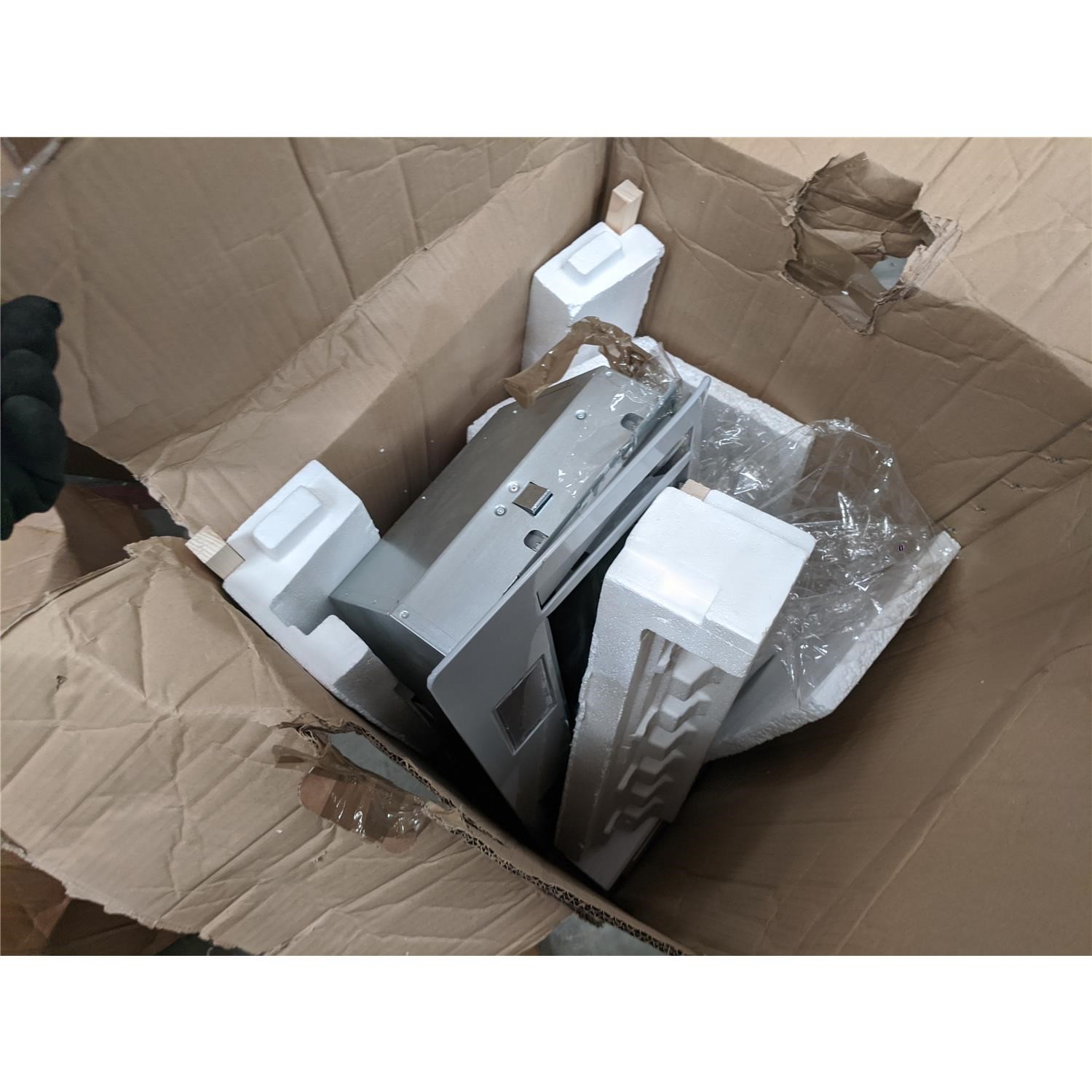 Refurbished Smeg KSG70E 75cm Canopy Cooker Hood Silver 78084983/1