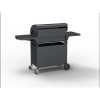 Refurbished Boss Grill Kentucky Premium - 6 Burner Gas BBQ Grill with Side Burner - Black