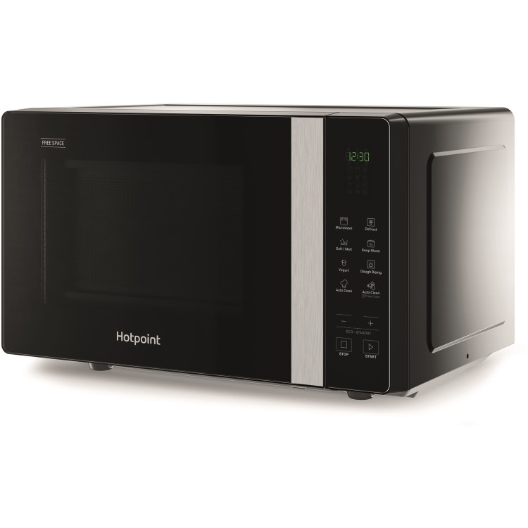 GRADE A2 - Hotpoint MWHF201B 20L 800W Freestanding Microwave Oven - Black