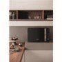 GRADE A2 - Hotpoint MWHF201B 20L 800W Freestanding Microwave Oven - Black