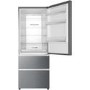 Haier 431 Litre 60/40 Freestanding Fridge Freezer With MyZone  - Silver