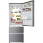 Haier 431 Litre 60/40 Freestanding Fridge Freezer With MyZone  - Silver
