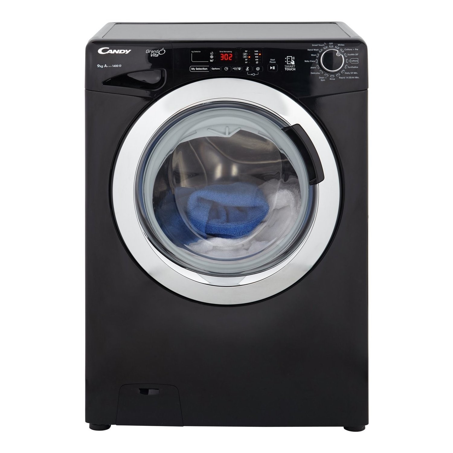 Refurbished Candy GVS149DC3B Smart Freestanding 9KG 1400 Spin Washing Machine