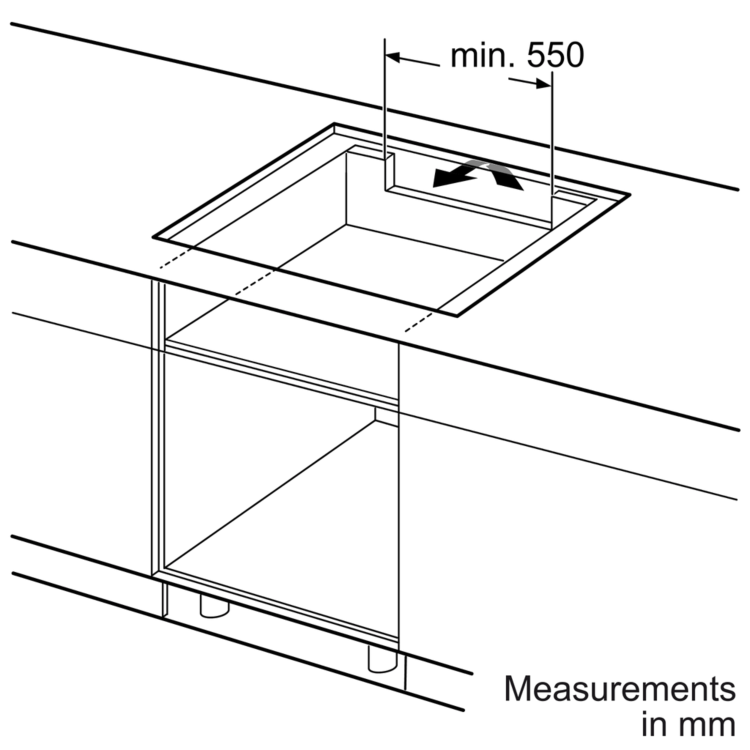 Neff N70 80cm 5 Zone Induction Hob