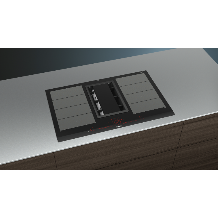 Siemens EX875LX34E iQ700 81cm Venting Induction Hob - Black