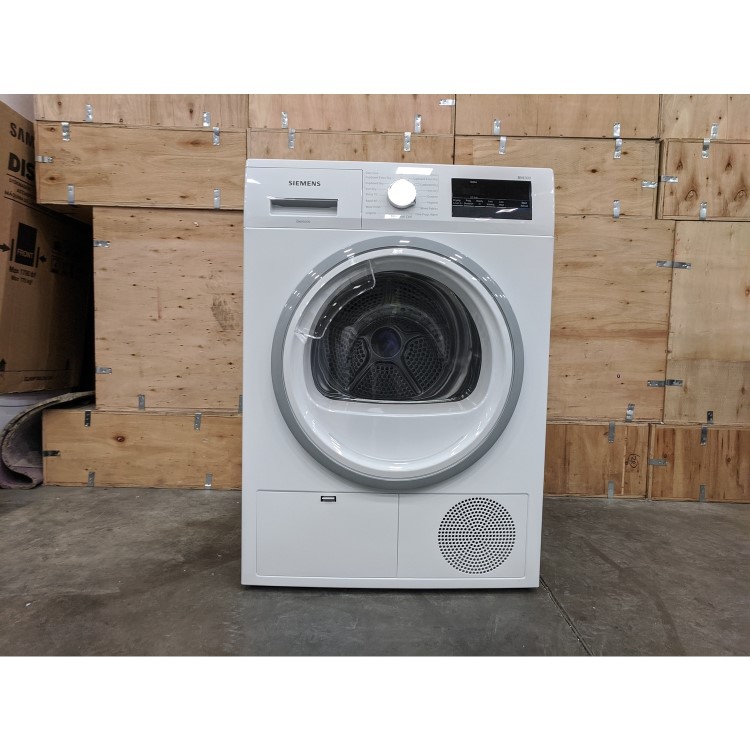 Refurbished Siemens iQ300 WT45N202GB Freestanding Condenser 8KG Tumble Dryer White