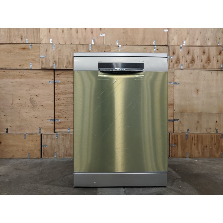 Refurbished Bosch Serie 6 SMS6EDI02G 13 Place Freestanding Dishwasher Silver