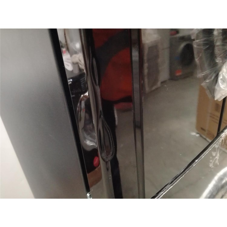 Refurbished Hotpoint FFU4DK1 Freestanding 399 Litre 60/40 Fridge Freezer Black